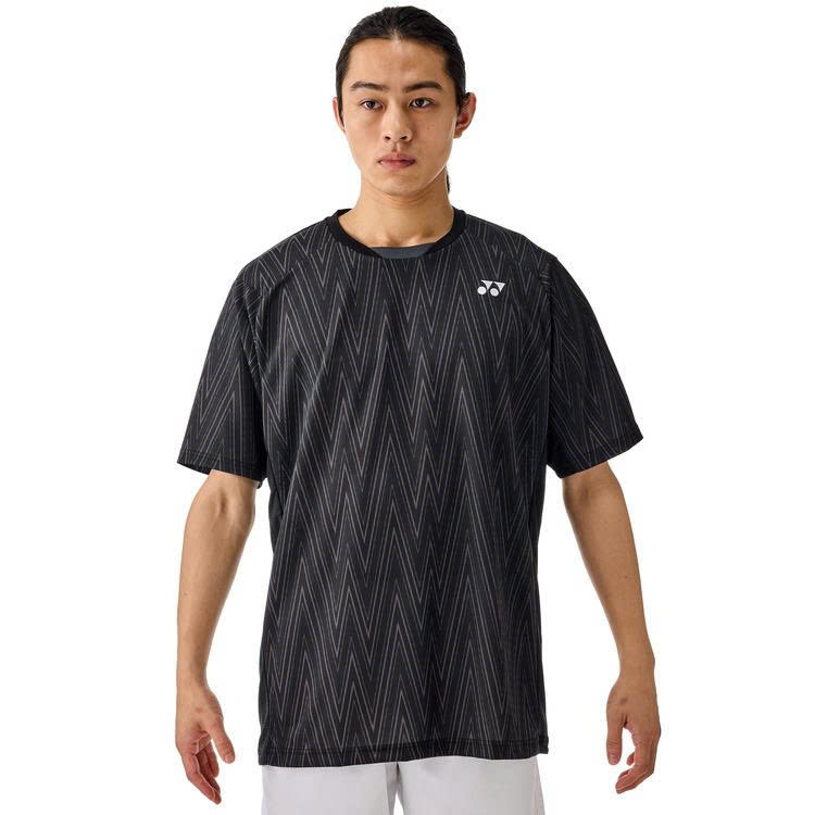Áo Cầu Lông Yonex 10671 - Đen Hàng Loại 1 Cao Cấp - Thoáng Khí - Co Giãn - Bền Bỉ - Form  Ổn